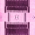 thumbnail image 1 of Ahgly Company Indoor Square Abstract Pink Modern Area Rugs, 5' Square, 1 of 4