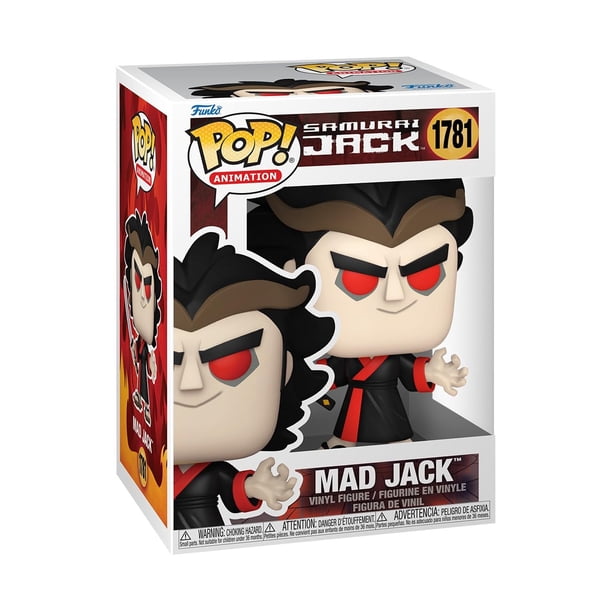 Figura de vinilo Funko POP Animation Samurai Jack Mad Jack 12 cm