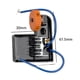 thumbnail image 2 of 2pcs Speed-Regulating Switch Fittings for Polishing Machine Governor Angle Grinder Ruiqi 180 Governo, 2 of 5