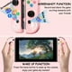 thumbnail image 3 of YUOY Mando inalámbrico para Nintendo Switch - Color Rosa, Vibración, Control Movimiento y Captura, 3 of 8