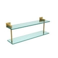 thumbnail image 2 of Montero Collection 22 Inch Two Tiered Glass Shelf, 2 of 2