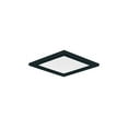 thumbnail image 3 of Maxim Wafer 5" Wide Square Black LED Outdoor Ceiling Light, 3 of 5
