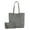 Light Grey, variant on Tote Bag for Women Top Handle Purses and Handbags Soft Hobo, Black