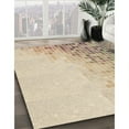 thumbnail image 3 of Ahgly Company Machine Washable Indoor Rectangle Transitional Golden Blonde Gold Area Rugs, 6' x 9', 3 of 7