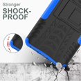 thumbnail image 3 of Coques iPhone 7 Plus, Étui iPhone 8 Plus, avec Protecteur d'Écran HD, Étui Protectrice Antichoc Robuste à Double Couche avec Support pour iPhone 7 Plus/8 Plus (Bleu), 3 of 7