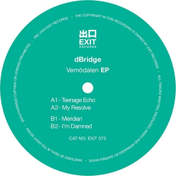 Dbridge - Vemodalen - Music & Performance - Vinyl