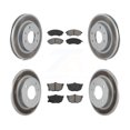 thumbnail image 1 of Transit Auto Front Rear Coated Disc Brake Rotors and Semi-Metallic Pads Kit for Car Hyundai Elantra KGS-100828, 1 of 11
