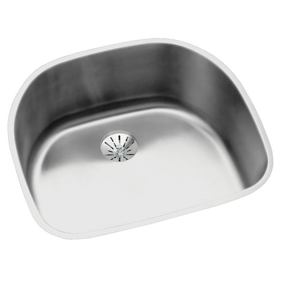 Elkay Celebrity Stainless Steel 15" x 15" x 6-1/8", Single Bowl Drop-in Bar Sink