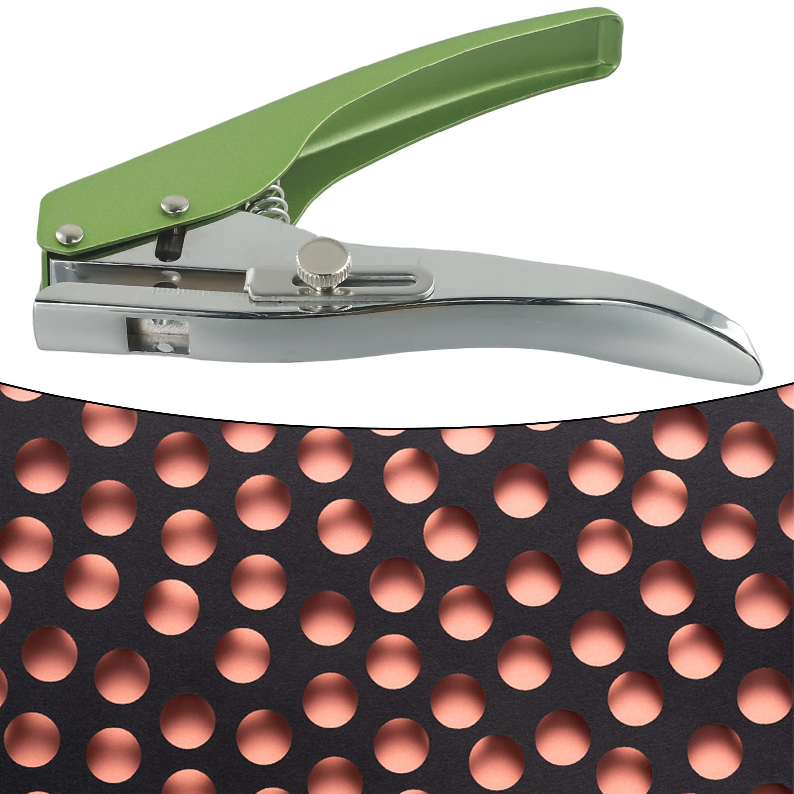 3-10Mm Hand-Held Circle Round Single Hole Punch Paper Punch for Id Cards Photos 4Mm