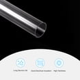 thumbnail image 3 of Plastic Pipe Rigid Tube Clear 0.67"(17mm) ID 0.78"(20mm) OD 9.6" (245mm) for Lighting, Water Plumbing, Pack of 3, 3 of 6