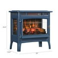 thumbnail image 2 of Duraflame Réchaud Électrique à Quartz Infrarouge avec Effet de Flamme 3D, Marine, 2 of 4