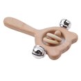 thumbnail image 2 of Sonajero de madera natural para bebé, estilo Montessori, anillo para pasta de dientes, bonito juguete hecho a mano con cuentas, bonito diseño, 2 of 3