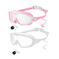 thumbnail image 3 of harper 2 Pcs Lunettes de Natation pour Hommes Femmes Adultes Grand Champ Résistantes à l'Eau Style g, 3 of 9