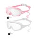 thumbnail image 3 of Gafas de natación de 2 piezas, antivaho, de visión amplia, para adultos, resistentes al agua, cómodas, profesionales, a prueba de fugas y ajustables. Estilo G, 3 of 8