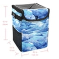 thumbnail image 5 of Cloud Foldable Car Garbage Can with Lid and Leak-Proof, Hanging Storage Bag - Trash Can for Car, Car Trash Can, Mini Trash Can, 5 of 6