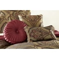thumbnail image 4 of Chezmoi Collection Paisley 9 Piece Comforter Sets, Queen with Shams, Bed Skirt, Pumpkin Cushion, Euro Sham, 4 of 5