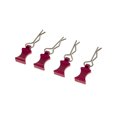 thumbnail image 2 of Vogacara Paquete de 4 1/10 1/8 Control remoto Crawler Car Shell Clips Upgrade Parts Kit Accesorio Reemplazo para TRX4 Pink Type3 NO3 Vogacara FN001150-04, 2 of 6