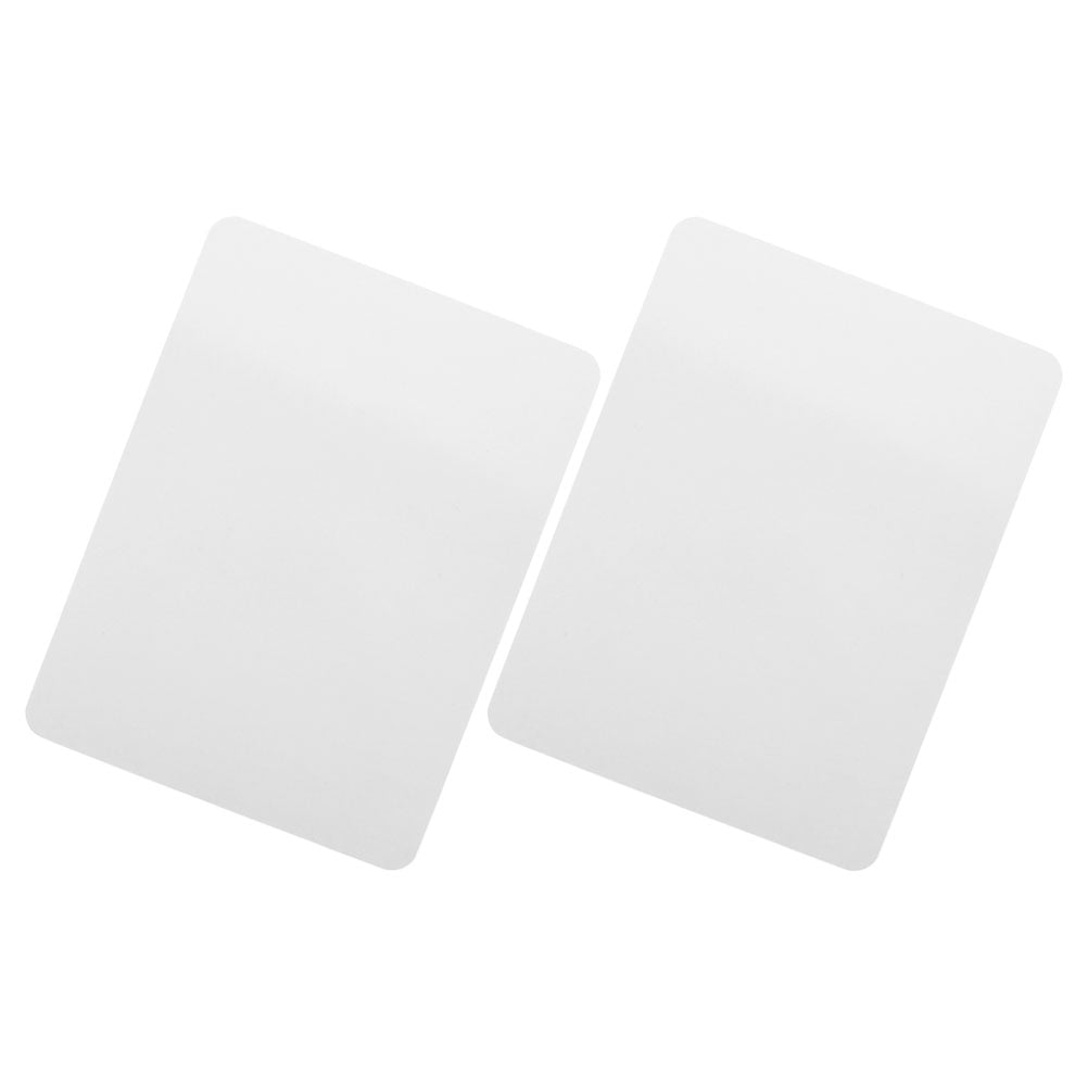 CHICHUMID 2pcs Dry Erase Boards Student White Boards MDF White For Interactive Learning Teachers