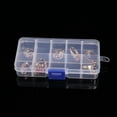 thumbnail image 4 of 10/15/24/36 Grids Plastic Organizer Box Storage Container Jewelry Box With Adjustable Dividers For Beads Arts DIY Crafts Storage 10 Compartment, 4 of 5