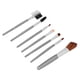thumbnail image 5 of Juego de brochas de maquillaje, 7 piezas Juego de brochas de maquillaje Pincel de maquillaje Pincel de sombra de ojos Rendimiento probado, 5 of 5