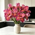 thumbnail image 7 of Artificial Bearded Flower Natural Oil Painting Style Colors EVA Touch Fake Flowers for Home Living Room Bedroom Wedding Decoration, 7 of 7