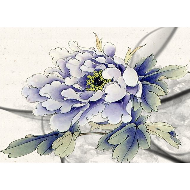 Drill Diamond Painting (DB2623) 5D DIY Kit de bordado de punto de cruz completo (Flower03) 30x40cm Hugtrwg Para estrenar