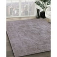thumbnail image 3 of Ahgly Company Machine Washable Indoor Rectangle Industrial Modern Rose Dust Purple Area Rugs, 7' x 9', 3 of 7