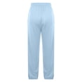 thumbnail image 5 of 50% off Clear! safuny Women's Jogger Sweatpants Sports Running Pants Girls High Waist Drawstring Trendy Trousers Casual Comfy Daily Solid Color Teen Blue L, 5 of 6