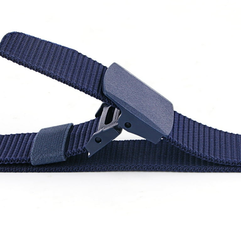 D GROEE Nylon Belt Plastic Buckle Belt Travel Adjustable Nylon Web