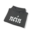 thumbnail image 4 of Nein No in German Germany Hoodie, Gifts, Hooded Sweatshirt, 4 of 4