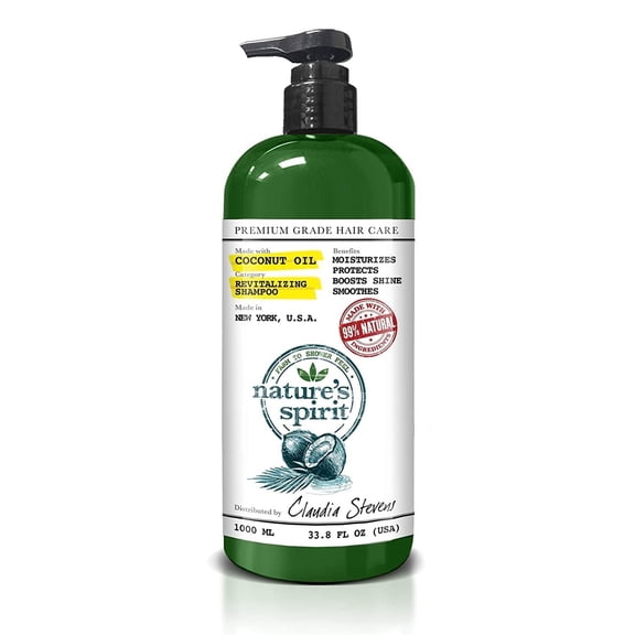 Nature's Spirit Scalp Soothing Coconut Shampoo 33.8 oz