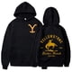 thumbnail image 2 of Sudadera con capucha informal de manga larga con estampado de Yellowstone Dutton para hombre y mujer, 2 of 5