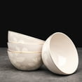 thumbnail image 3 of Thyme & Table 4-pack Stoneware Round Bowl Set, Harvest, 3 of 6