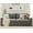 Grey, variant on JULY'S SONG L-Shaped Couches for Living Room, Natural Linen Fabric Sectional Couch, Modern Sofa Set with Extra Deep Seats, Ivory