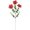 C, variant on Lifelike Artificial Violet Single Stem Flower, Faux Silk Plant For Indoor Outdoor Spring Home Decor, Wedding Centerpiece Vase Filler, Blue