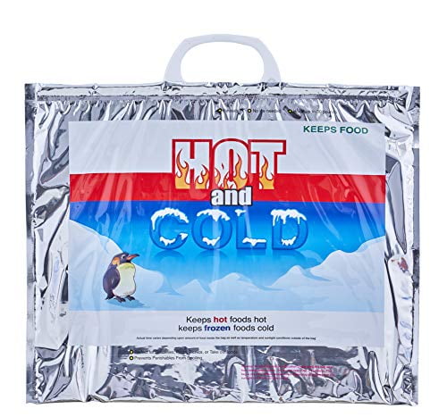 Insulated Food Delivery Bag Meal Grocery Tote Insulation Bags for Hot Cold Food 