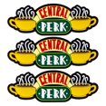 thumbnail image 1 of Magnet Monogram Friends Central Perk Logo 3D Foam x3, 1 of 3