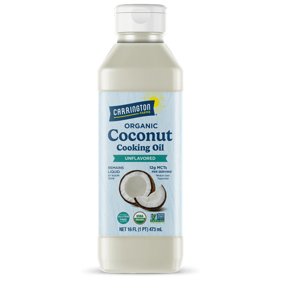 Carrington Farms Coconut Cooking Oil, 16 fl oz