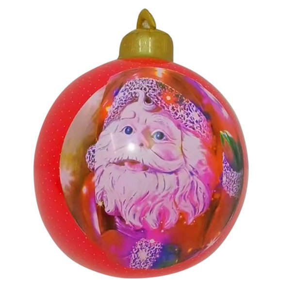 Bola de Navidad más vendida, decoraciones para exteriores, bolas de PVC extragrandes para patio, piscina, césped, porche, jardín, vacaciones, interior, sólido