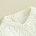 thumbnail image 4 of Infant Baby Boy Girl Knitting Cardigan Solid Color -Neck Button Closure Sweater Coat for Autumn 18-24 Months, 4 of 8