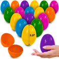 thumbnail image 1 of Huevos de Pascua Stargo, 50 unidades, 8 cm, grandes, rellenables de plástico, 1 of 6