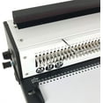 thumbnail image 6 of 21 Hole Comb Binder Rubber Ring/Clip Dual-Use Stapler Punching Binding Machine Binding 400 Sheets For Document Binding Financial Contract File Certificate, 6 of 7