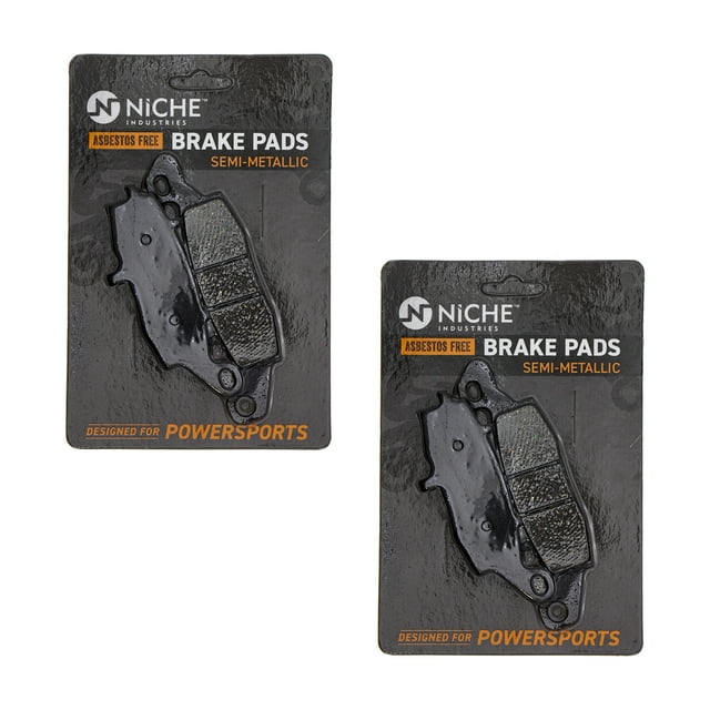 Niche Front Brake Pad Set for Suzuki SV650S Semi-Metallic Motorcycle 2 Pack 519-KPA2388D