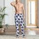 thumbnail image 2 of Balery Boho elephant Pantalones de pijama para hombre, pijama ultraligero, pantalón de descanso-3X-Large, 2 of 6