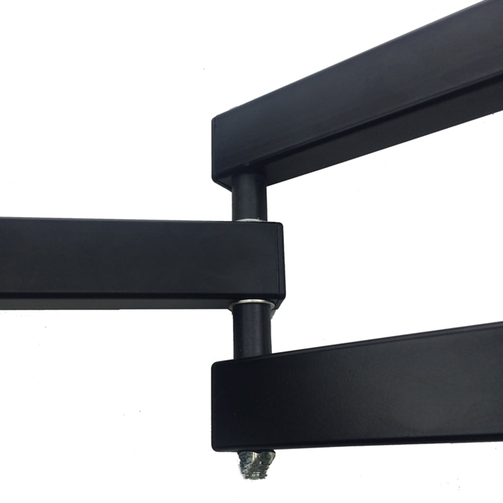 OUNONA Universal Articulating TV Wall Mount for 14-42 Inch Flat Panel TVs Black Color Iron Material