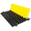 Modular 5-Channel Rubber Cable Cover Protector Ramp
