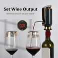 thumbnail image 3 of USB Charging Electric Decanter Vacuum Fresh-keeping Wine Pourer Auto Quick Red Wine Aerator, 3 of 5