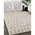 thumbnail image 2 of Ahgly Company Indoor Round Mid-Century Modern Rose Gold Pink Solid Area Rugs, 6' Round, 2 of 6