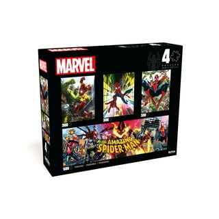 Marvel Spider-Man Web Spinning 400 Piece Family Jigsaw Puzzle