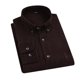 thumbnail image 2 of Blusa y camisa de manga larga con cuello vuelto para hombre, color liso, informal, a la moda, con bolsillos, manga larga, botones, cárdigan, sudadera con capucha, blusa de poliéster para hombre, 2 of 4